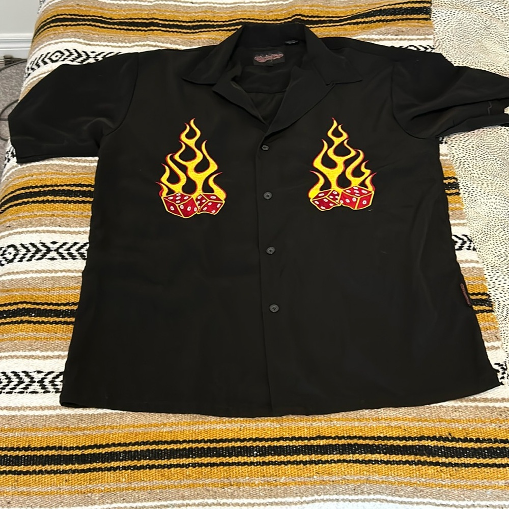 Vintage Saphire Lounge Shirt